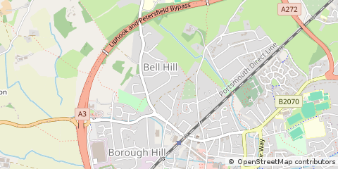 Map of Petersfield