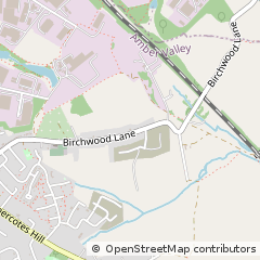 Map of Alfreton, Derbyshire