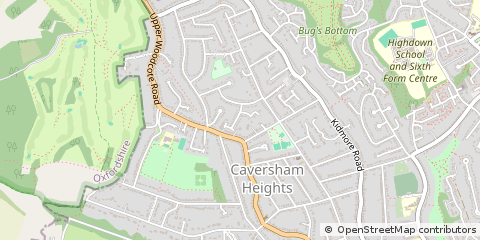 Map of Reading, Berks