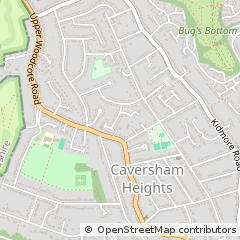 Map of Reading, Berks