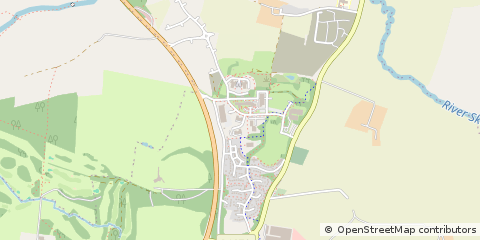 Map of Sedgefield, County Durham