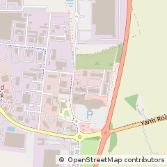 Map of Darlington, County Durham