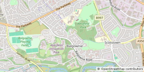 Map of Aberdeen