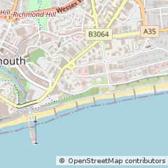 Map of Bournemouth, Dorset
