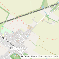 Map of Bicester, Oxfordshire