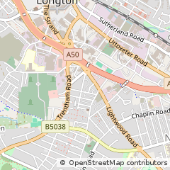 Map of Stoke-on-Trent