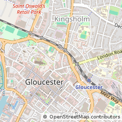 Map of Gloucester