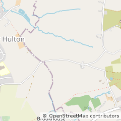 Map of Stoke on Trent, Staffordshire