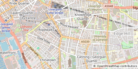 Map of Liverpool