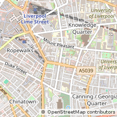 Map of Liverpool