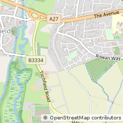 Map of Fareham, Hampshire