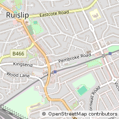 Map of Ruislip