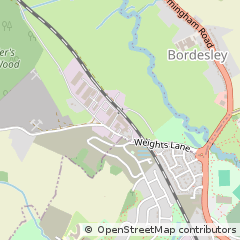 Map of Worcestershire