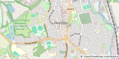 Map of Ilkeston