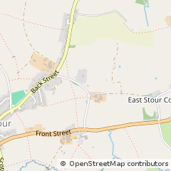 Map of Gillingham, Dorset