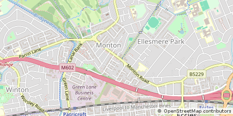 Map of Manchester