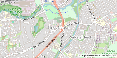 Map of Birmingham