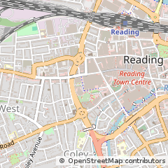 Map of Reading