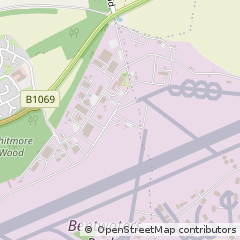 Map of Woodbridge, Suffolk