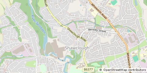 Map of Rochdale