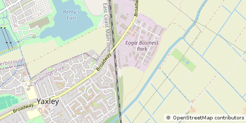 Map of Peterborough