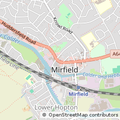 Map of Mirfield