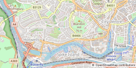 Map of Bristol, Avon