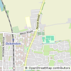 Map of South Ockendon, Humberside