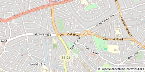 Map of Birmingham