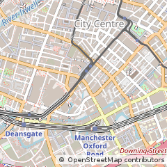 Map of Manchester