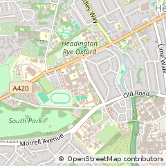 Map of Oxford