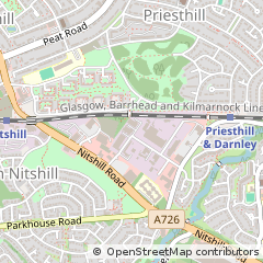 Map of Glasgow