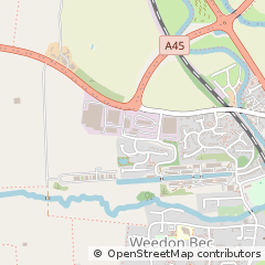 Map of Northampton