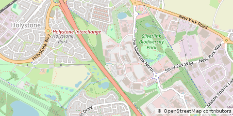 Map of Newcastle Upon Tyne