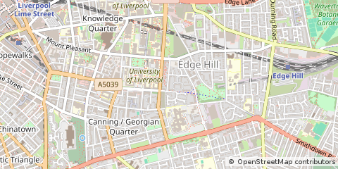 Map of Liverpool