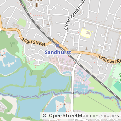 Map of Sandhurst