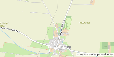Map of Driffield, East Yorkshire