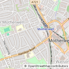 Map of Motherwell