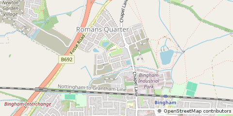 Map of Nottingham