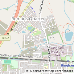 Map of Nottingham
