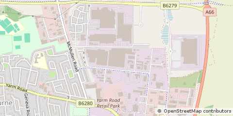Map of Business Park Darlington, County Durham