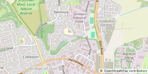 Map of Aberdeen
