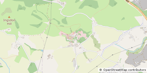 Map of Newton Abbot, Devon