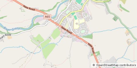 Map of Carnforth, North Yorkshire