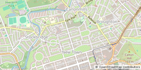 Map of Edinburgh
