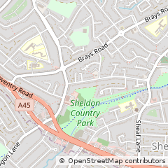 Map of Birmingham