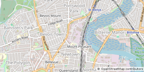 Map of Southampton