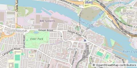 Map of Glasgow