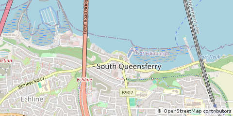 Map of South Queensferry