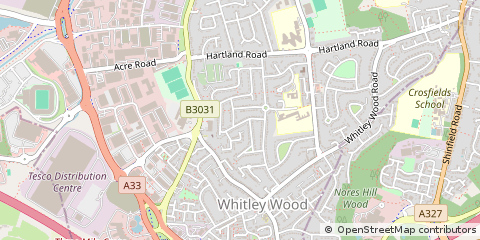 Map of Reading